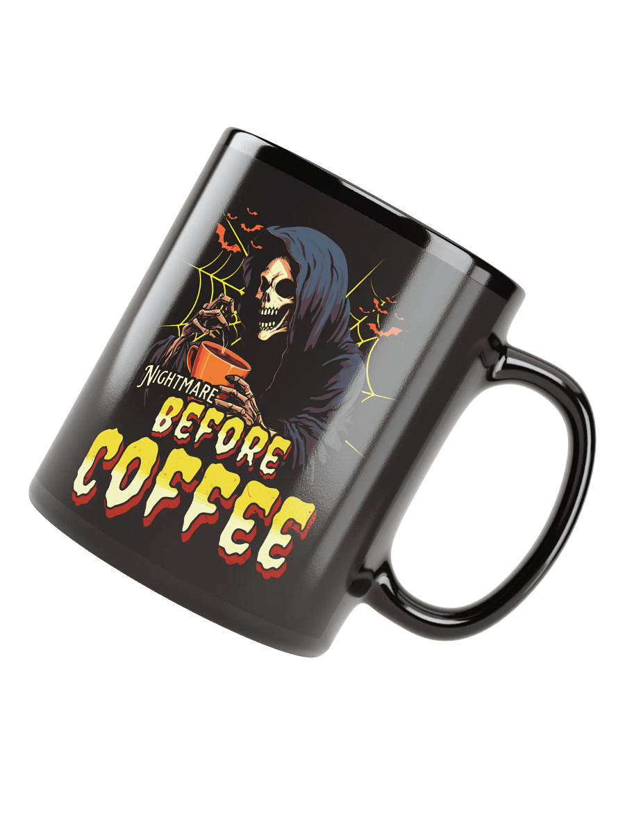 Skeleton Drinking Coffee Mug – 