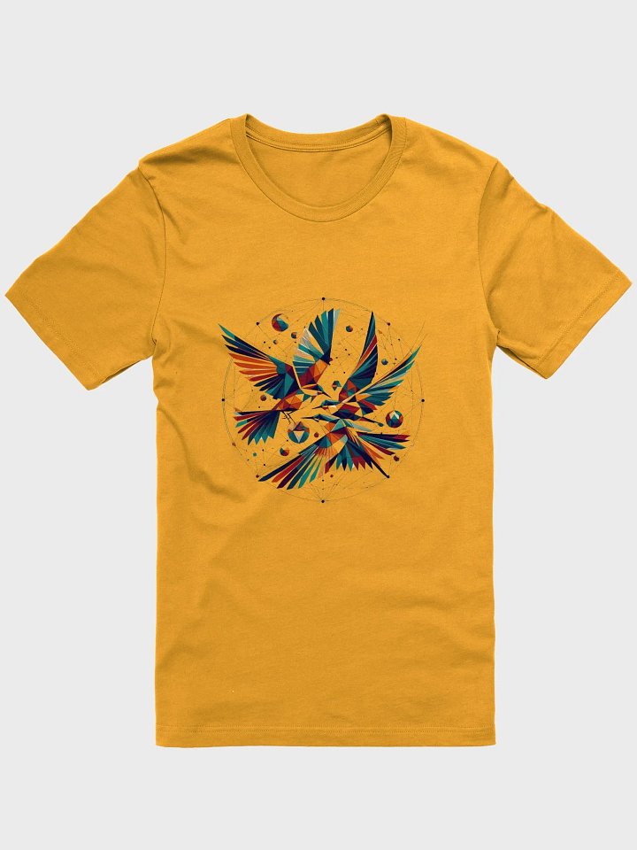 Geometric Avian Elegance T-Shirt product image (1)