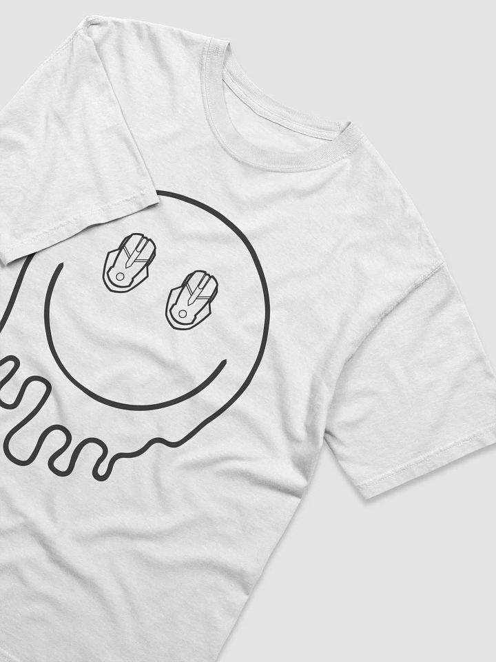 Drip Smiley Face T-Shirt (Black) product image (2)