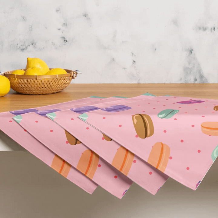 Colorful Macaron Melody Placemat Set product image (1)