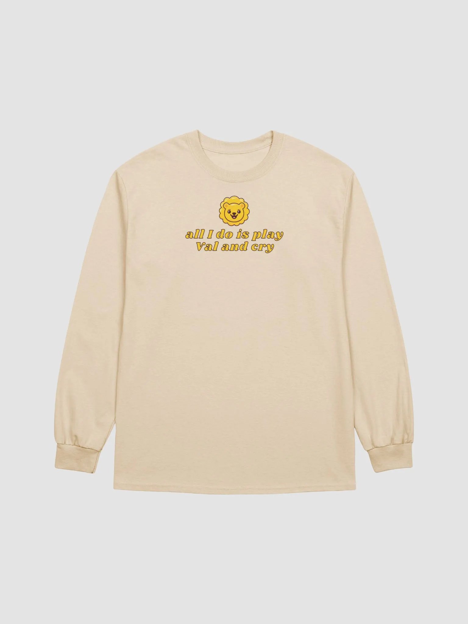 play val and cry long sleeve shirt product image (10)