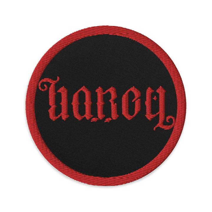 Horror Harem Ambigram Patch product image (1)