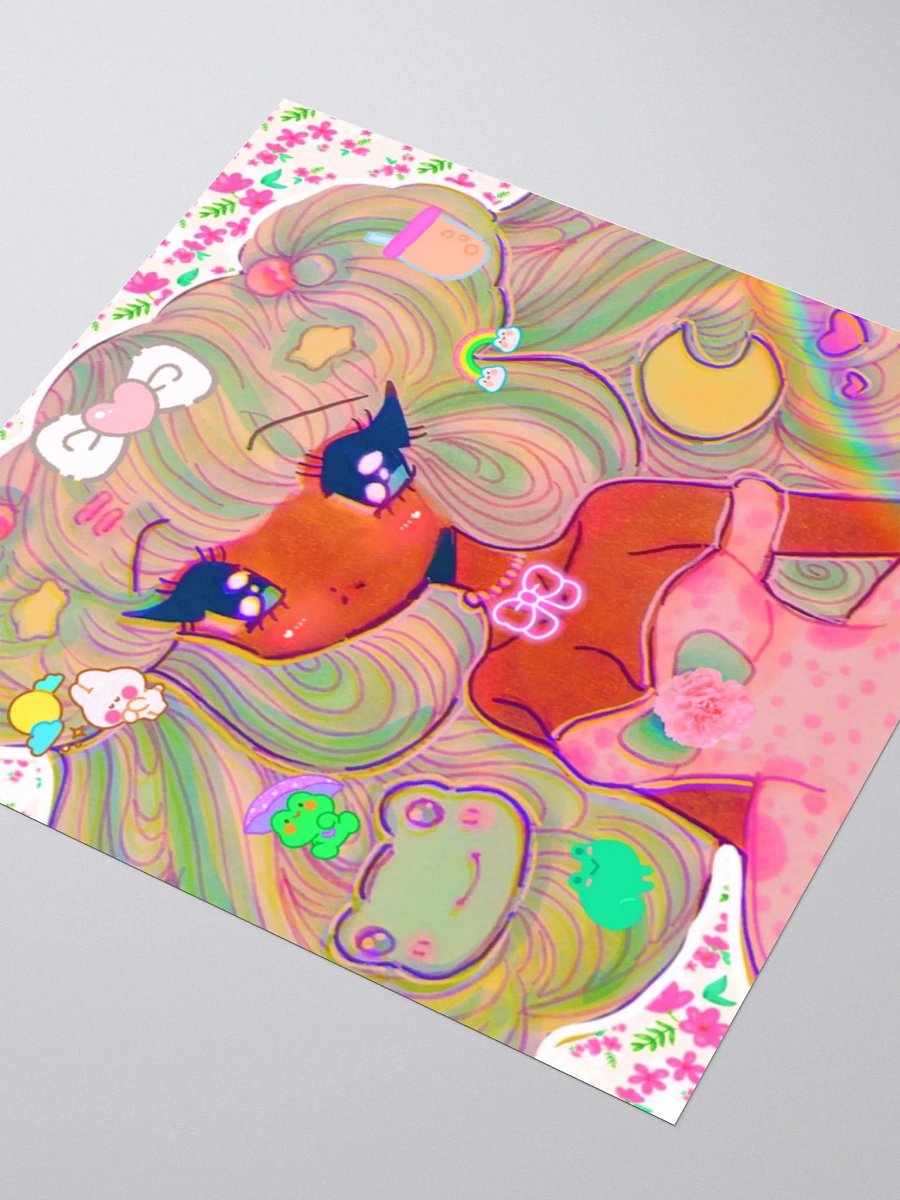Froggy Princess Sticker product image (9)
