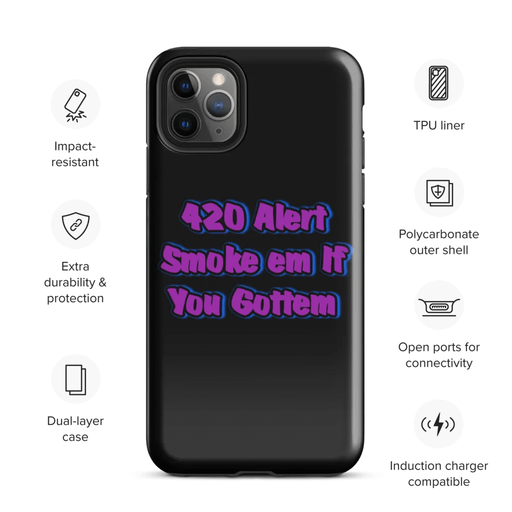 420 Alert Purple Haze iPhone® Tough Case product image (35)