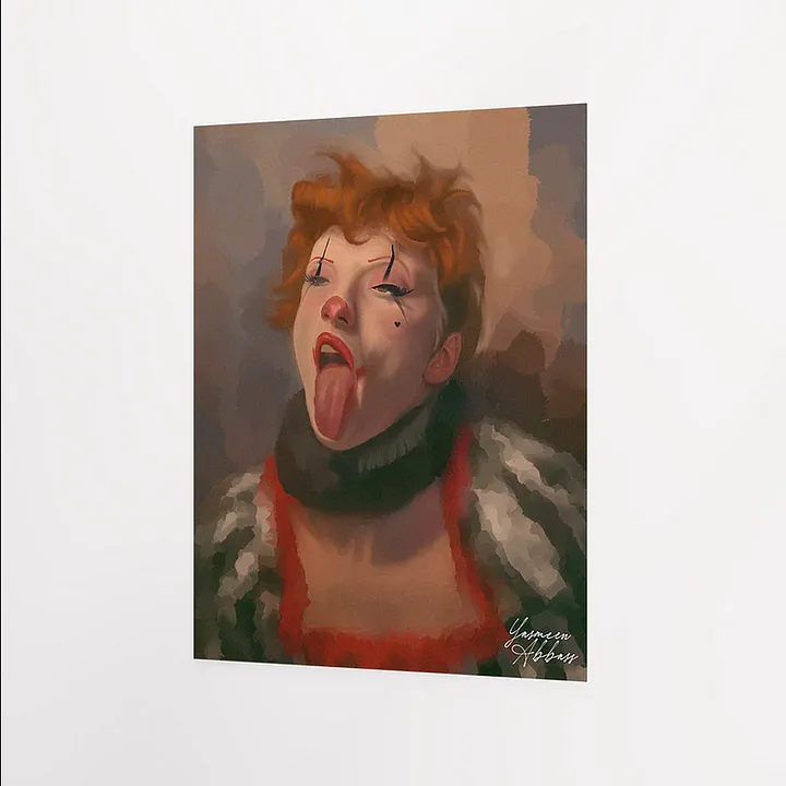 Clownin Around | Giclee Print product image (2)