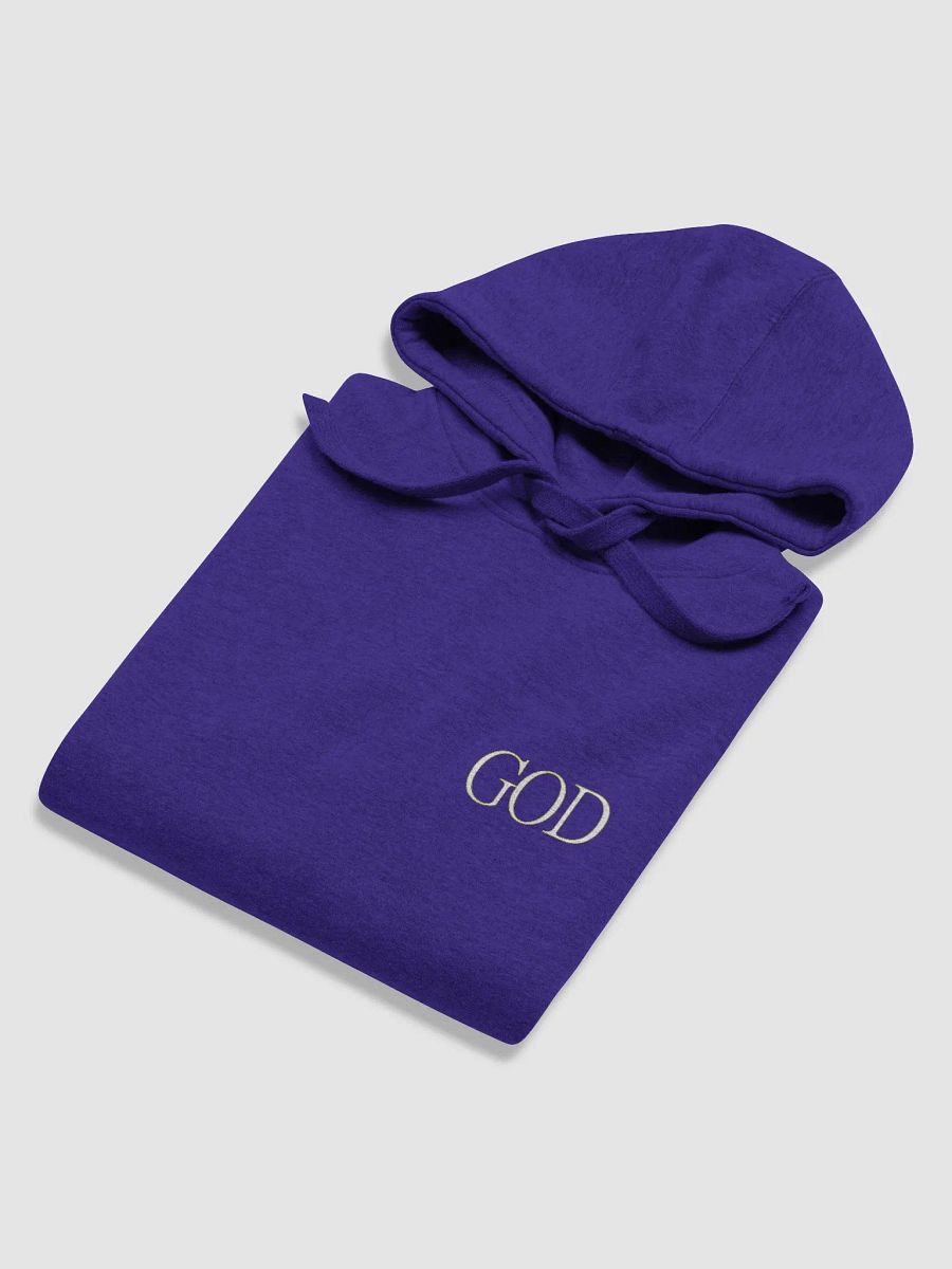 Good Vs Evil - God's In My Heart - Cotton Heritage Unisex Premium Hoodie product image (4)