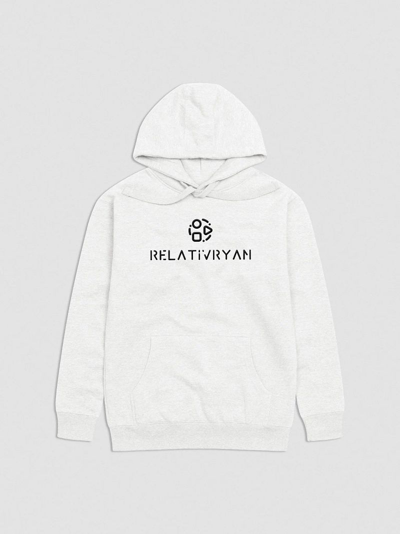 RelativRyan Neutrals Hoodie (Black Logo)