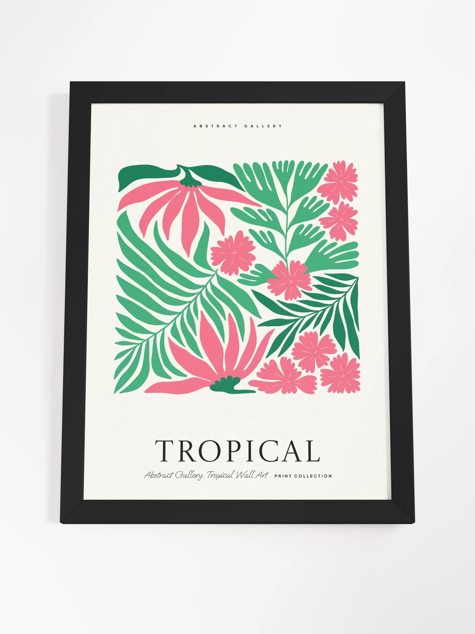 Floral Harmony - Framed Poster product image (4)