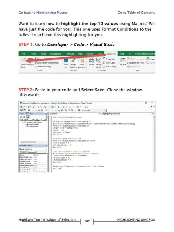 Ultimate Guide to Pre-Built Excel Macros – E-Book for Maximized Efficiency product image (7)