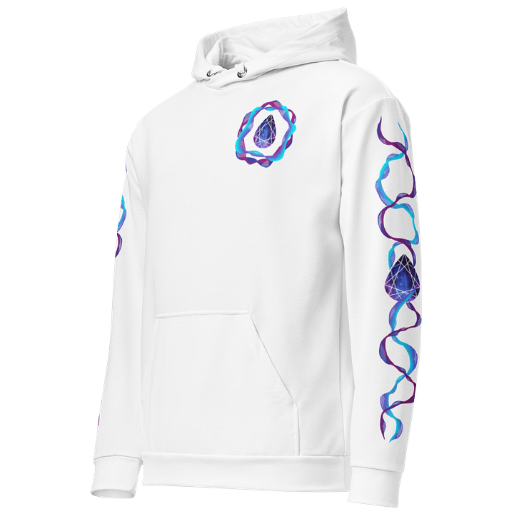 Galactic Waves Hoodie - White product image (2)