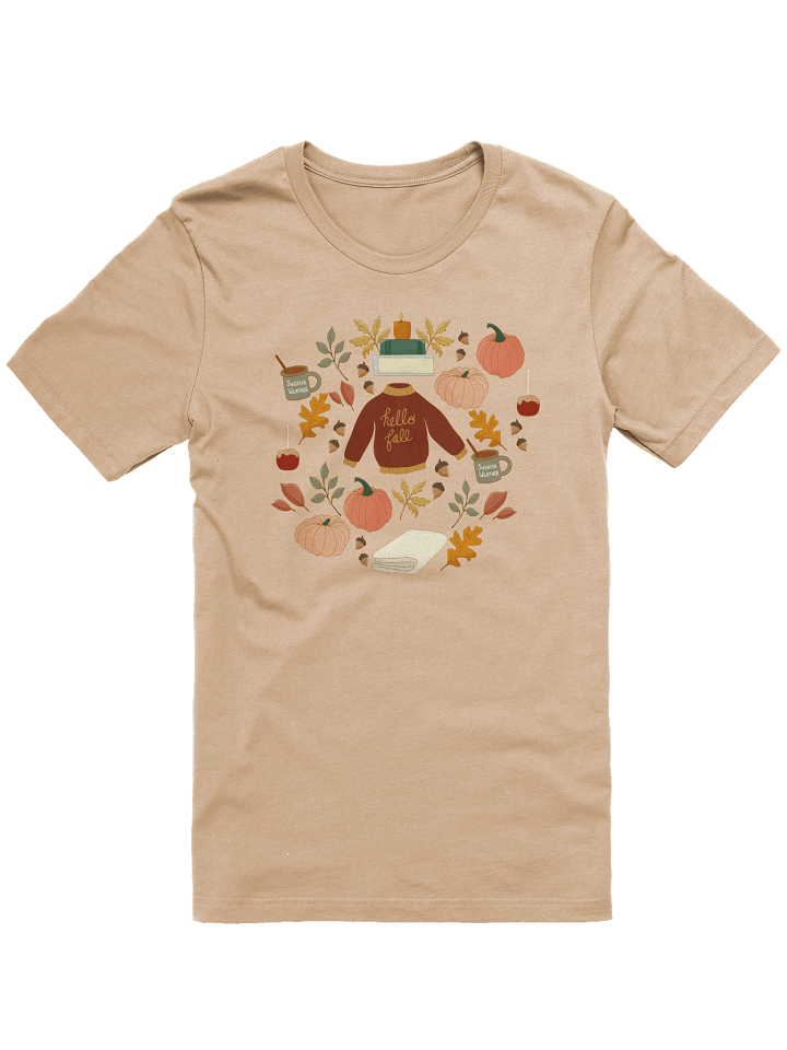 Cozy Fall Design Bella+Canvas Supersoft T-Shirt product image (2)