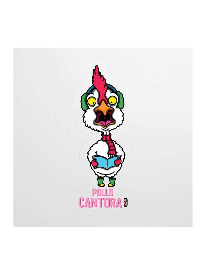 Pollo Cantora - Sticker (Kiss Cut) product image (1)