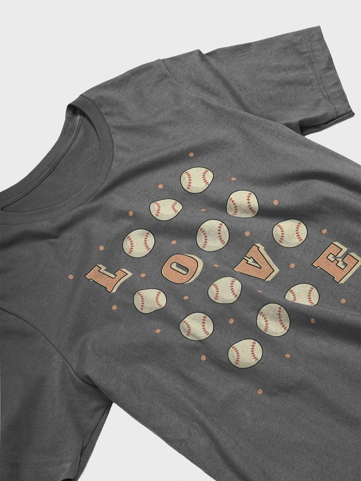 Love Baseball Square T-Shirt product image (2)