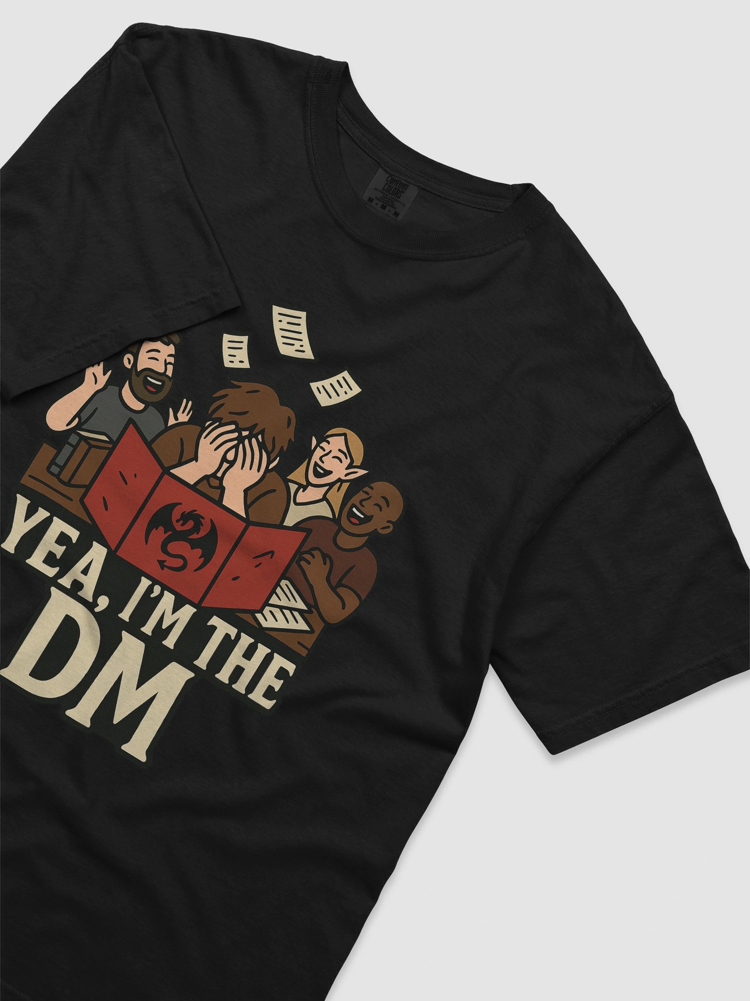"Yea I'm the DM" Crying Edition – Shirt product image (51)