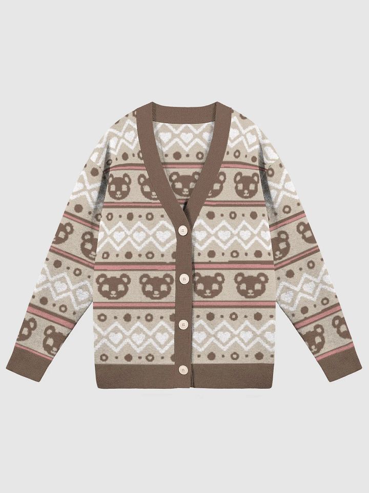 TeddyChan Christmas Cardigan - Brown product image (2)
