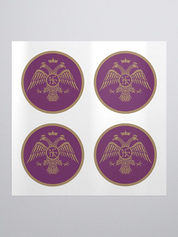 ΑΥΤΟΚΟΛΛΗΤΑ ΜΕ ΤΟ ΣΗΜΑ ΤΗΣ BYZANTIUM OF CARDIFF product image (1)