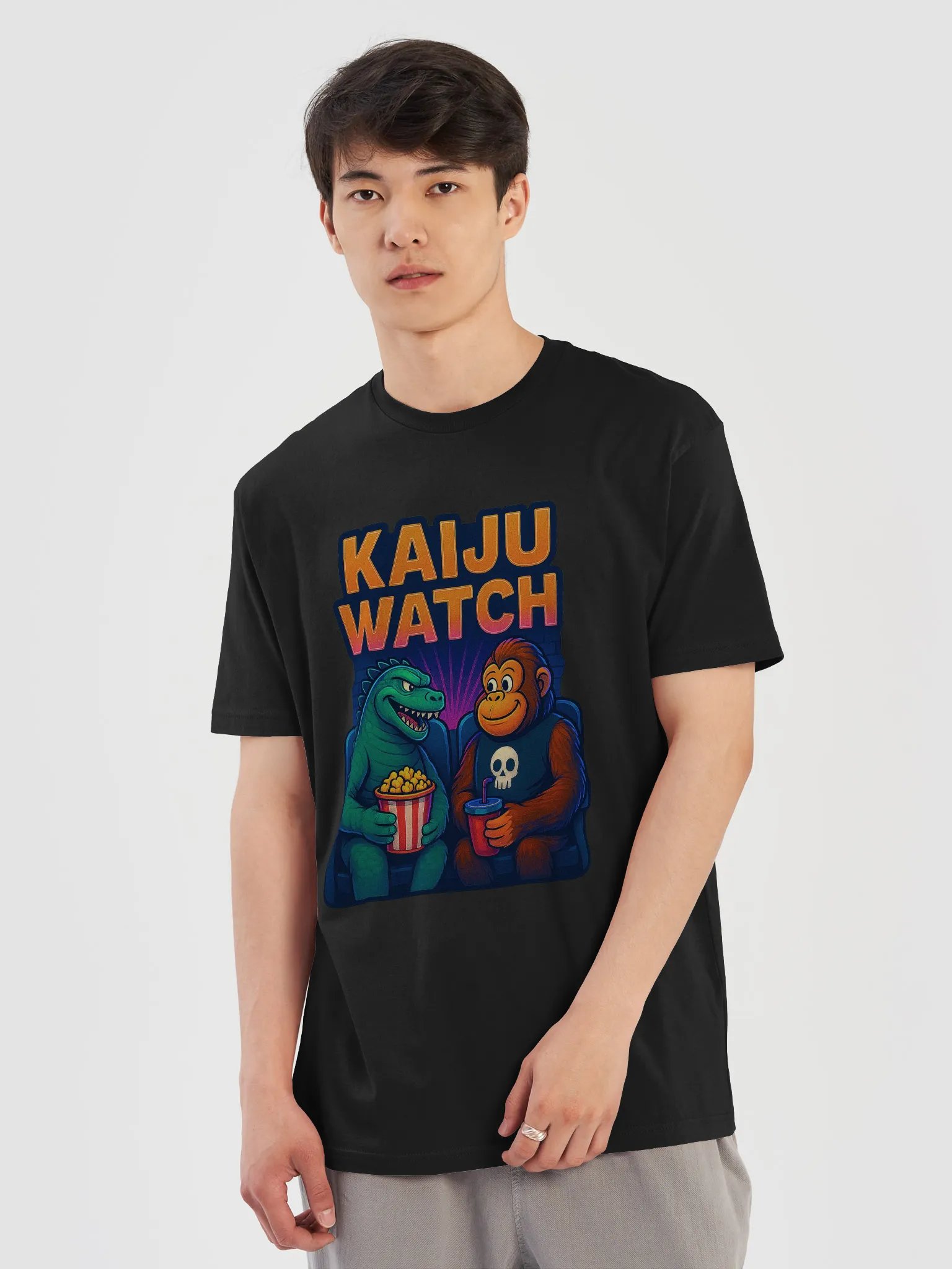 Friday Night Kaiju Watch Buddies T-Shirt product image (24)