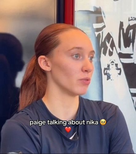 Paige Bueckers reveals what she told Nika Muhl after her acl injury. #WNBA #basketball