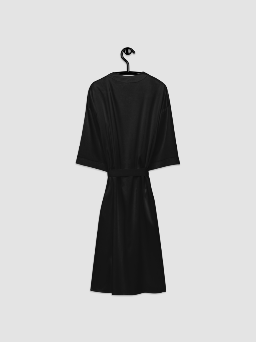 Vulcanlg Logo Towel City Satin Robe product image (4)