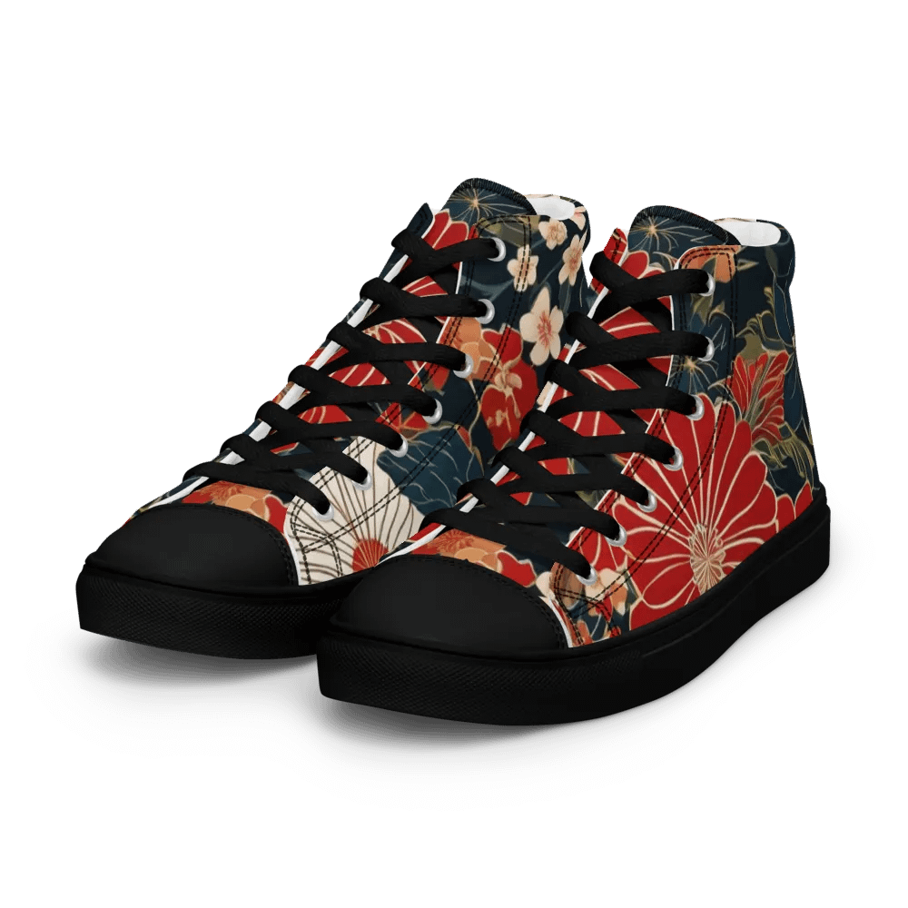 Women's Floral Fusion High Tops product image (7)