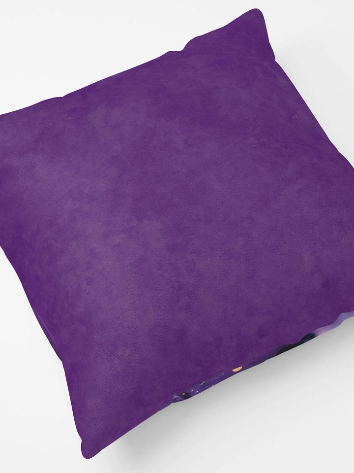 Black Cat In Wizard Hat Pillow product image (2)