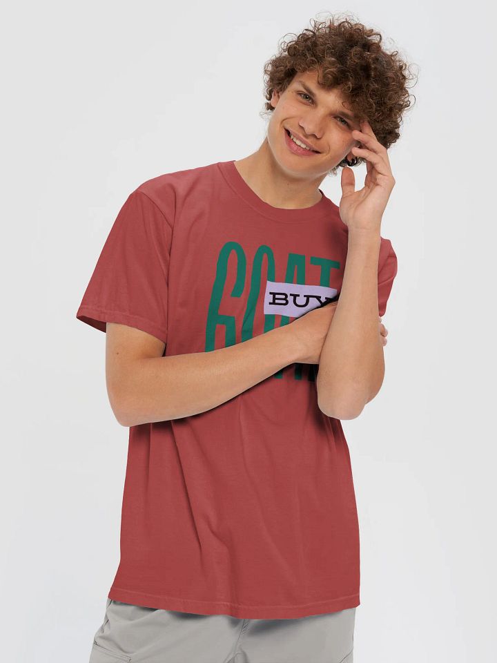 Buy $GOAT Heavyweight T-shirt product image (2)