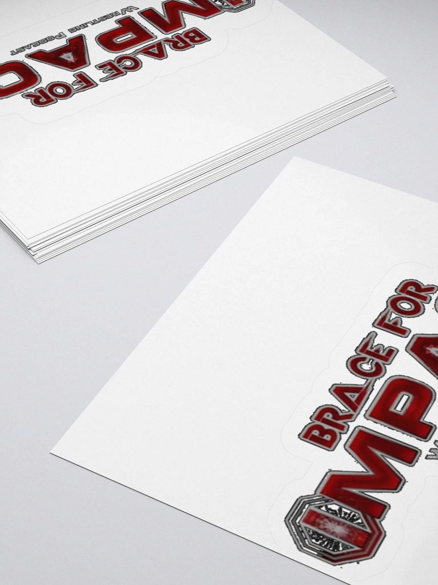 Brace For Impact Sticker product image (11)