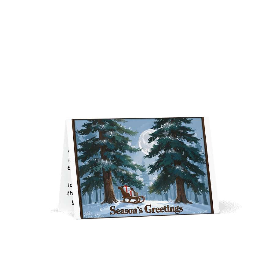 Christmas card - General tone product image (1)