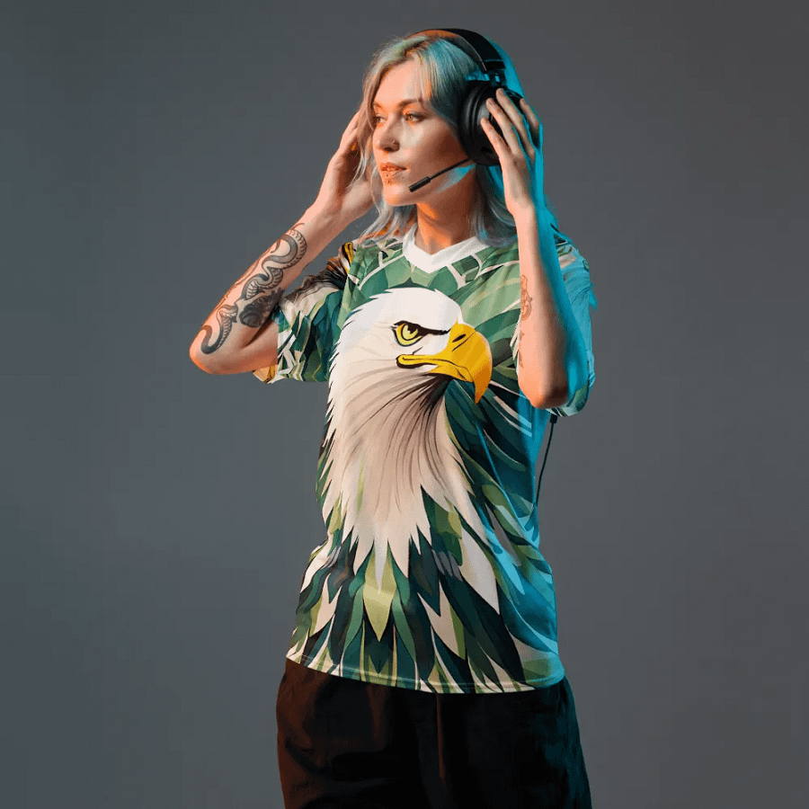 Green eagle art product image (8)
