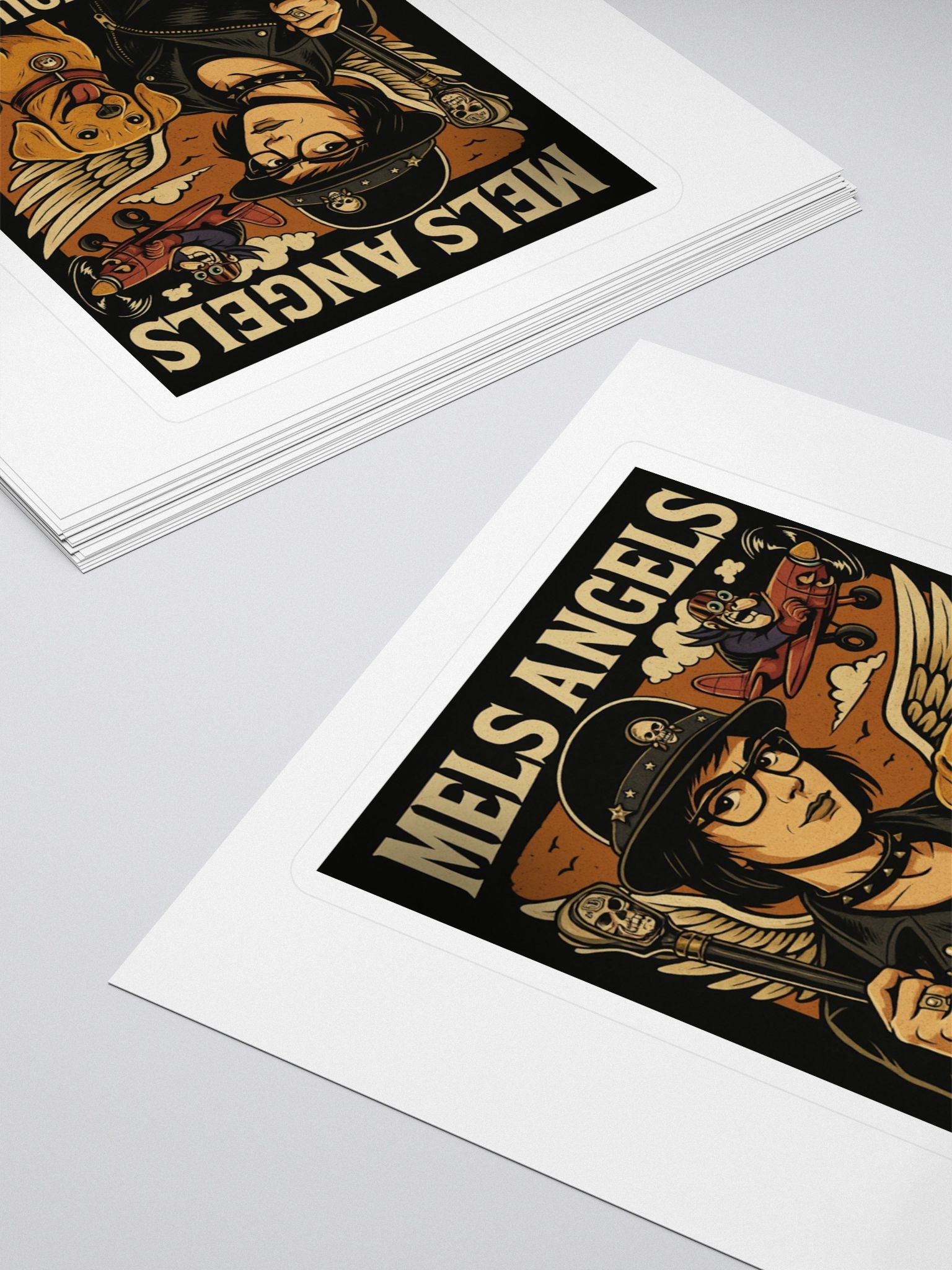 “I Lived. You Mad?” Vinyl Sticker – Mel’s Angels Edition product image (4)