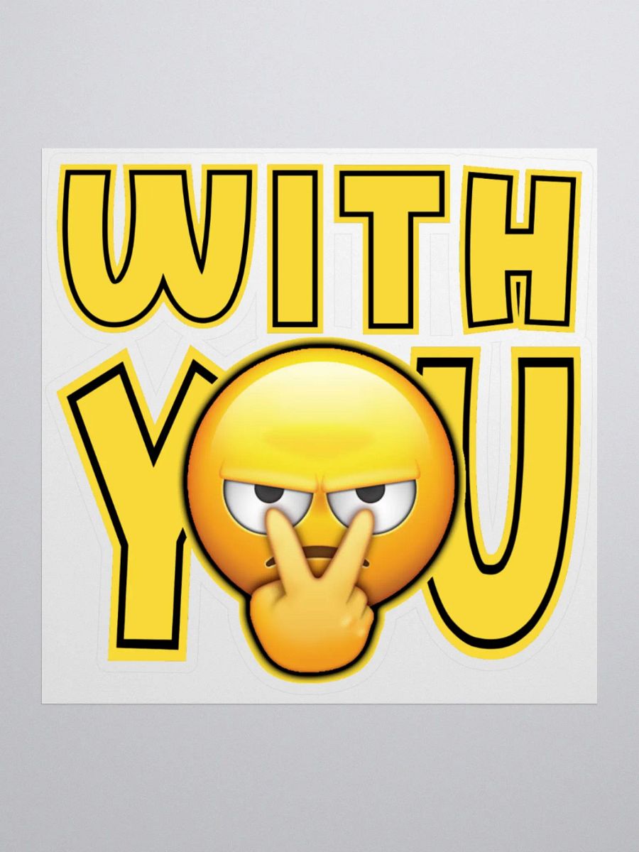 WITH YOU Sticker product image (1)