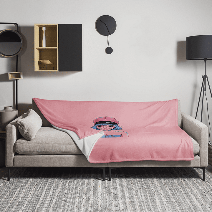Colorful Cartoon Chic Throw Blanket product image (1)