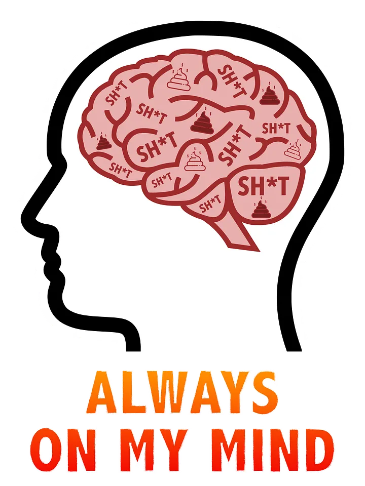 Shit is Always On My Mind T-Shirt product image (2)
