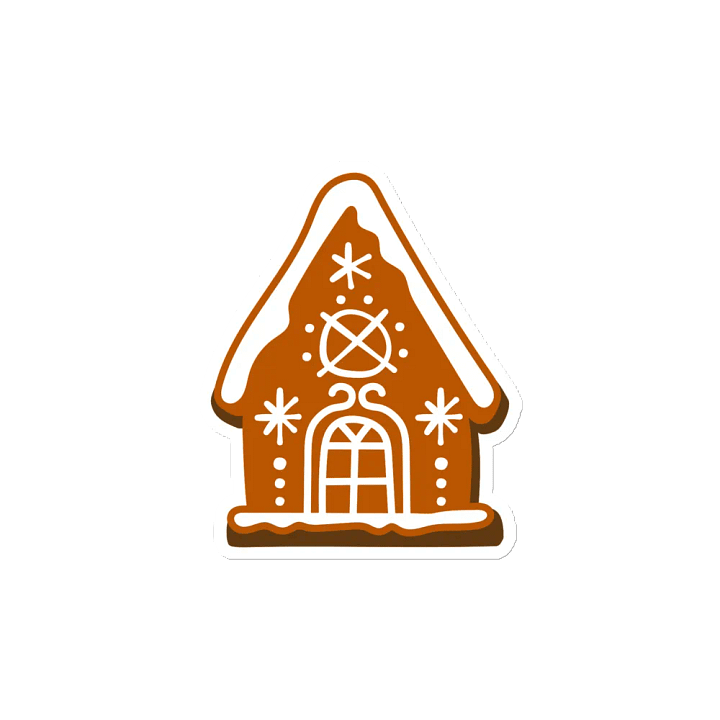 Gingerbread House Magnet product image (2)