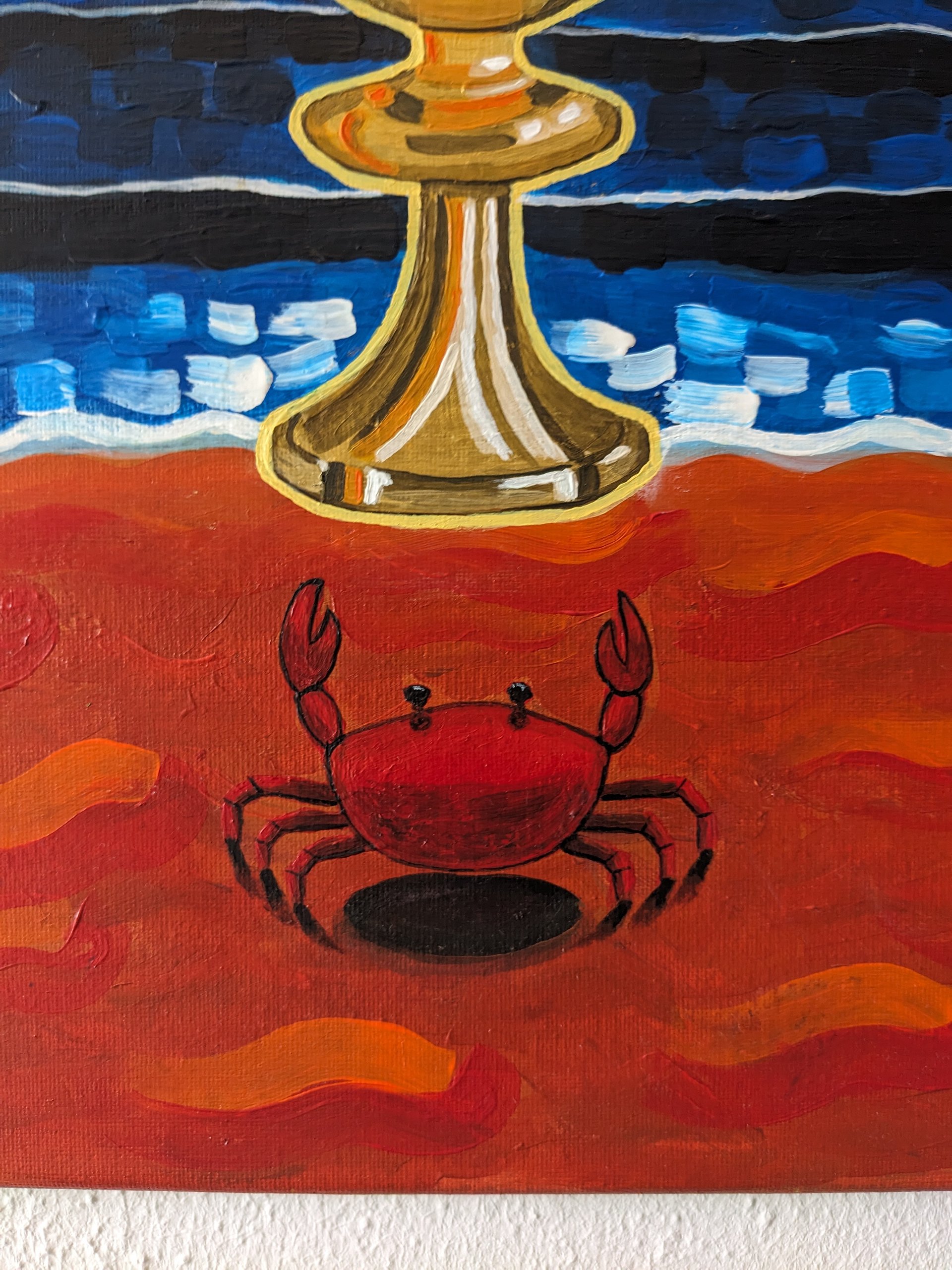 'The Metaphysician's Fall' Painting product image (3)