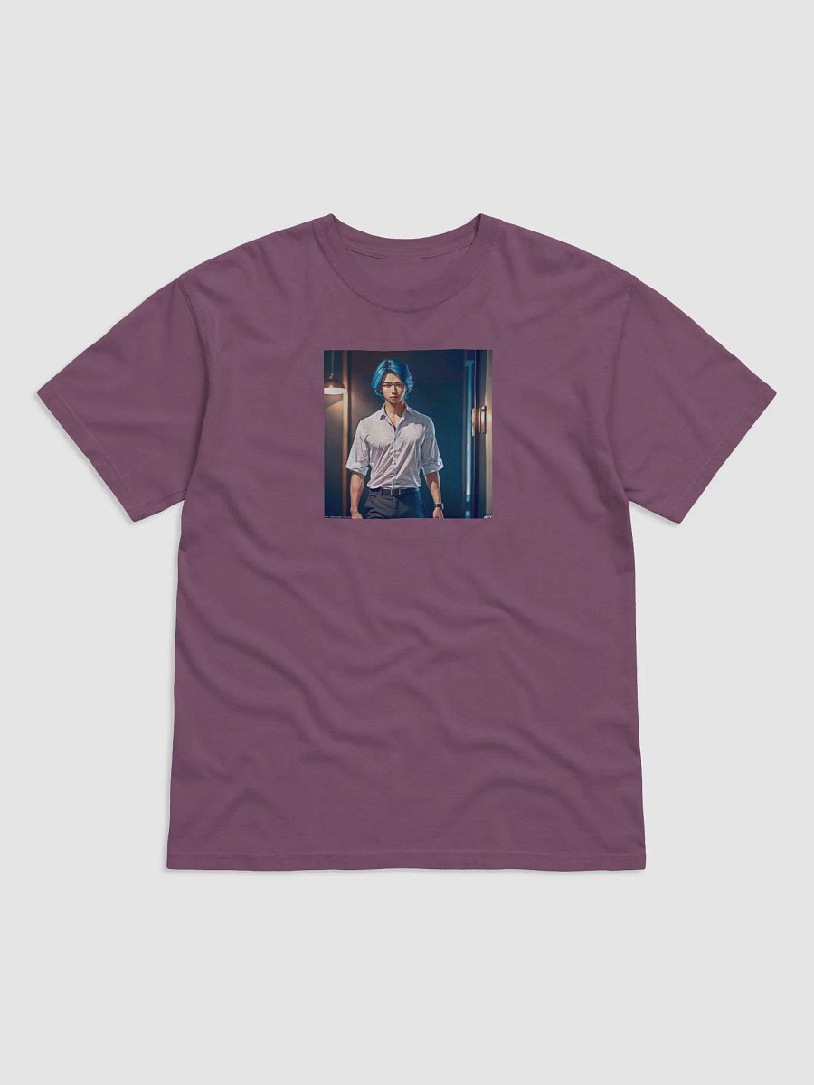 Handsome Guy Blue Hair T-Shirt product image (10)
