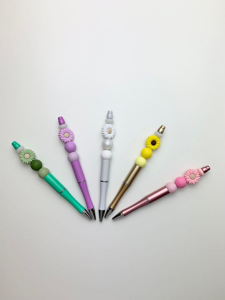 Custom Beaded pens | Silicone beaded pens product image (4)
