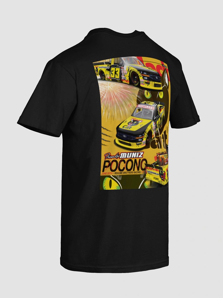 Black Cat Racing Truck Poster Tee product image (7)