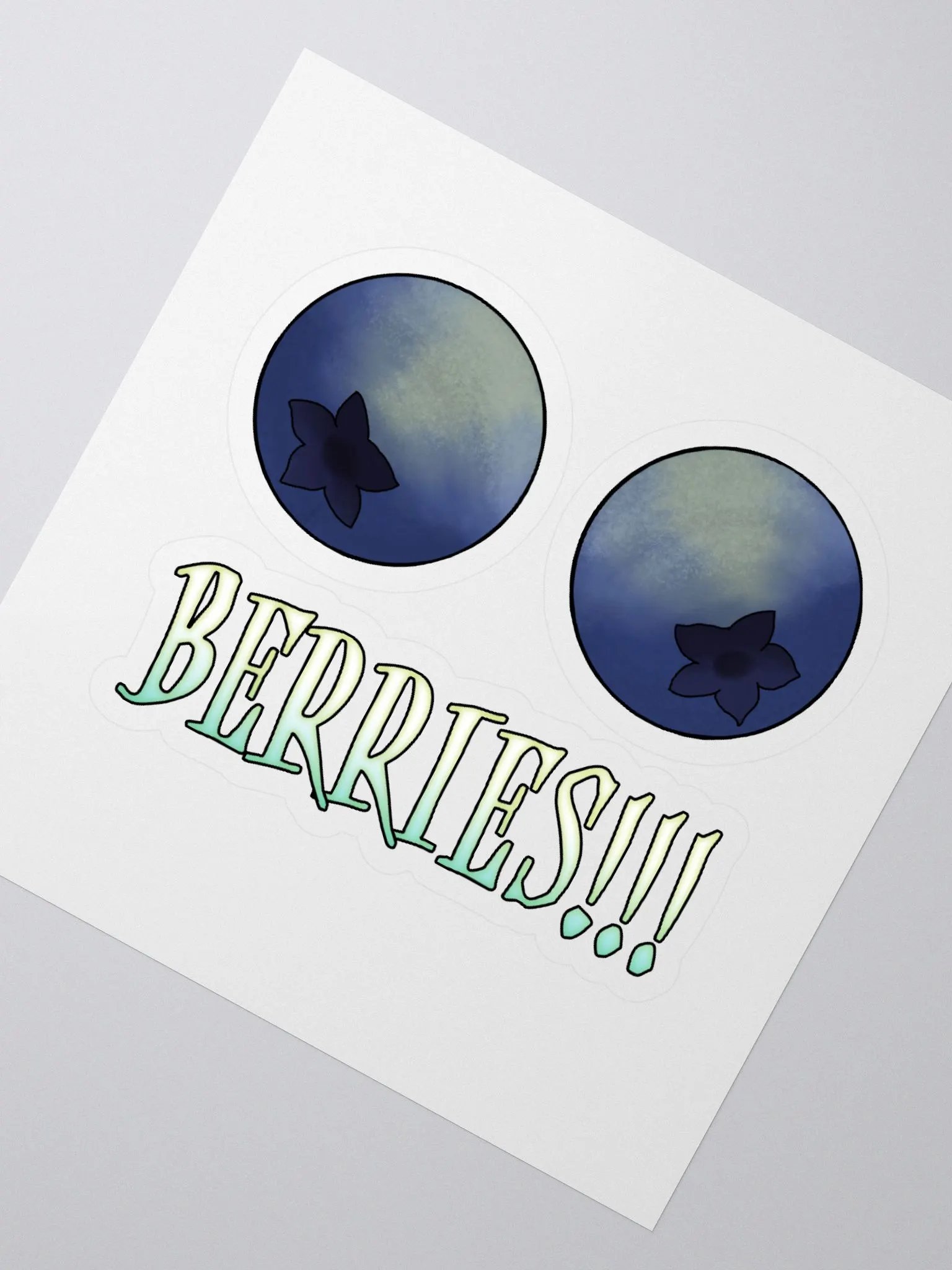 Berries!!! Sticker product image (2)