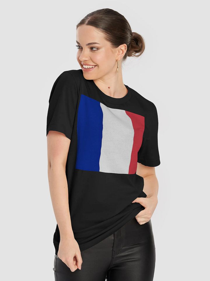 Exclusive Unisex France Flag Graphic Tee by Graphic Grove product image (1)