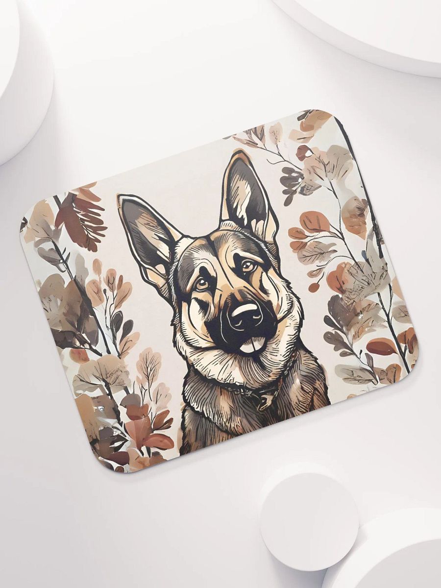 Autumn German Shepherd Mouse Pad product image (7)