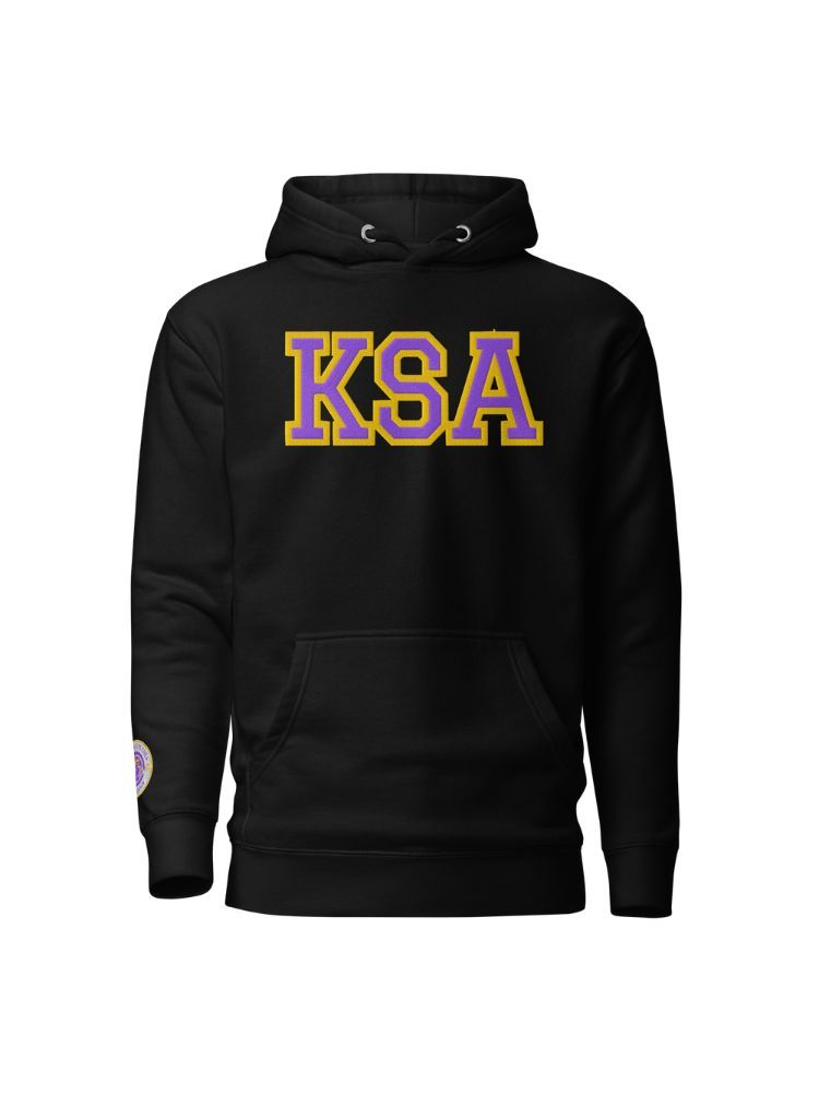 KSA Embroidered Hoodie (Black) product image (1)