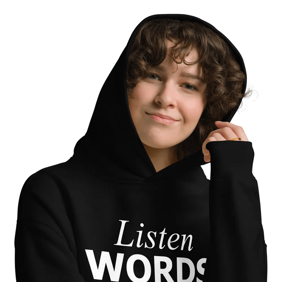 Words Are Hard Premium Hoodie product image (9)