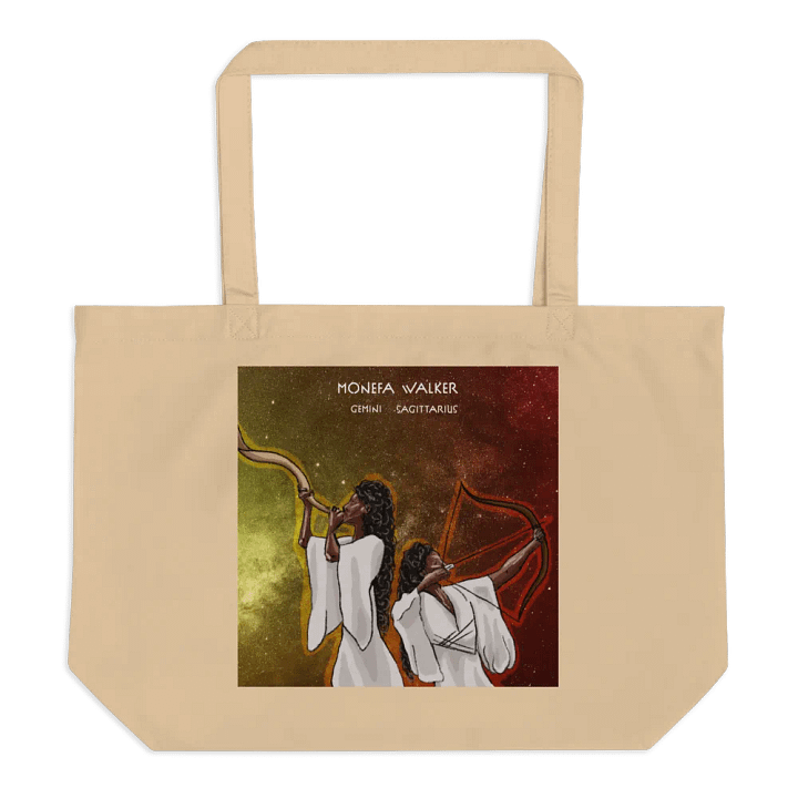 Eco-conscious Organic cotton tote bag product image (1)