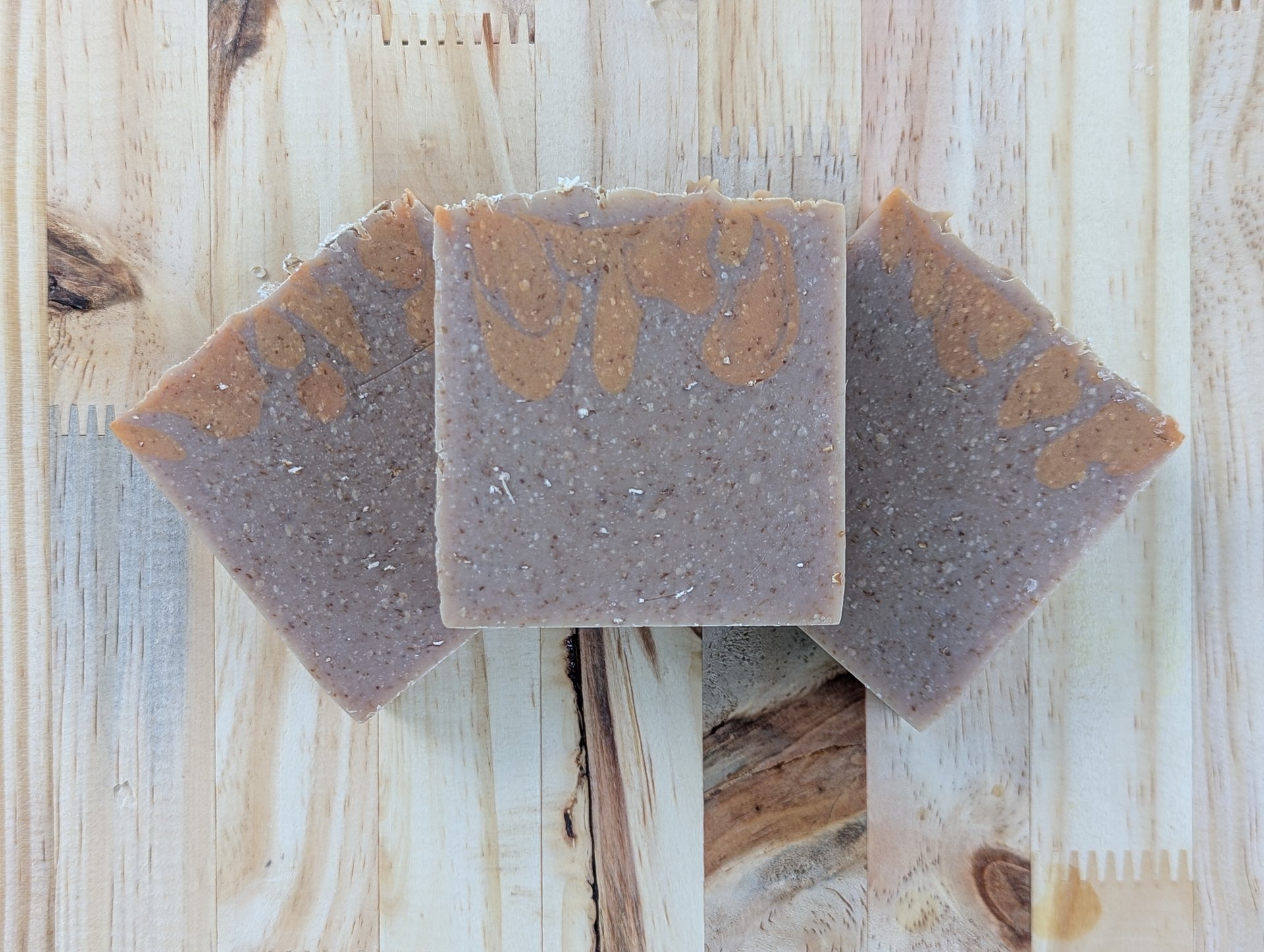 Honey Apricot Oatmeal Cold Process Goat Milk Soap product image (4)