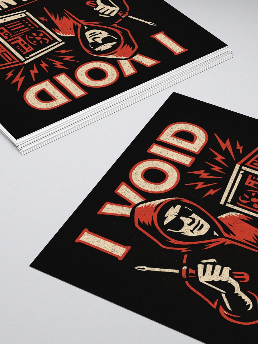 I VOID WARRANTIES - Sticker product image (8)