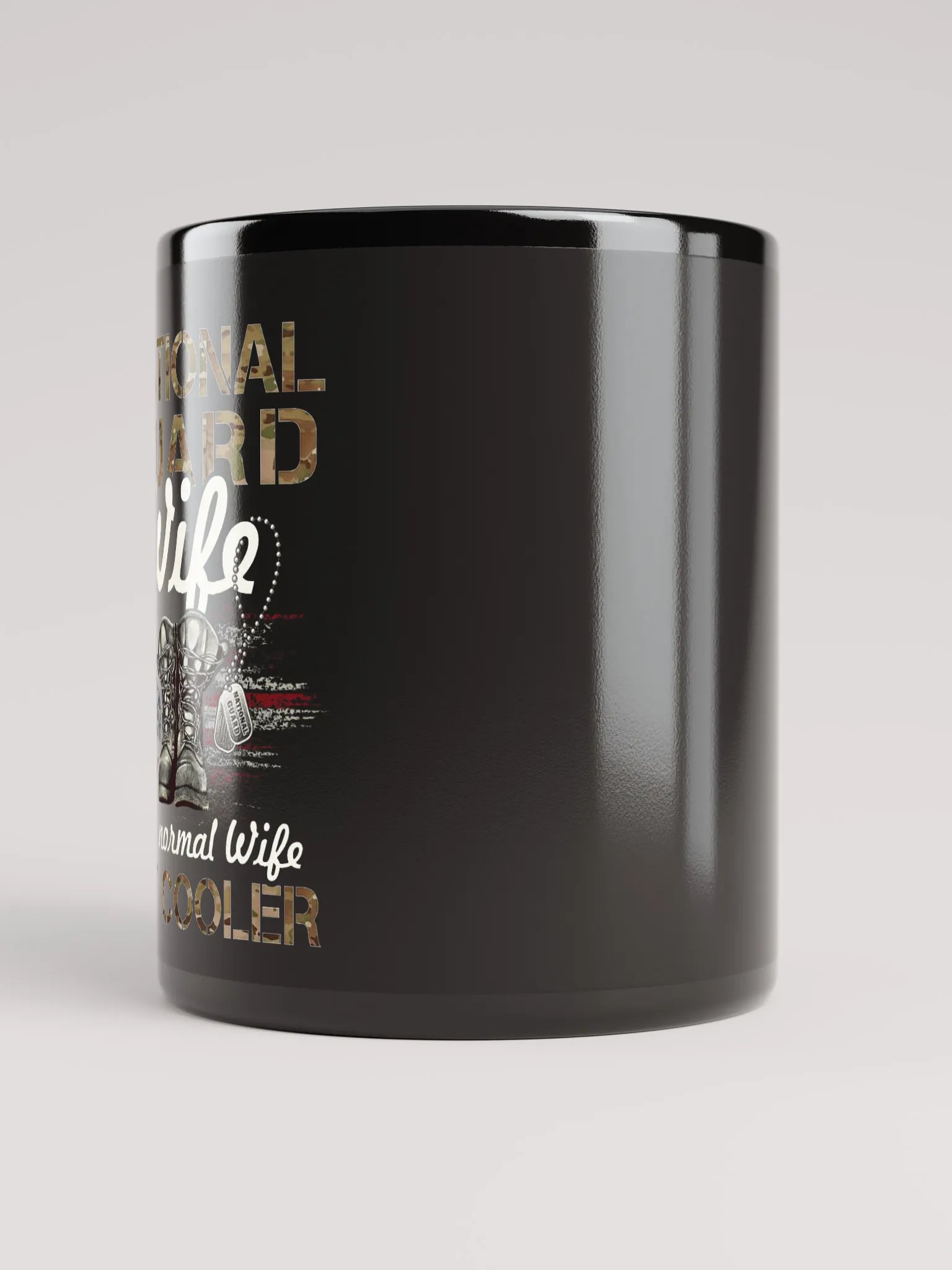National Guard Wife - Black Mug product image (3)