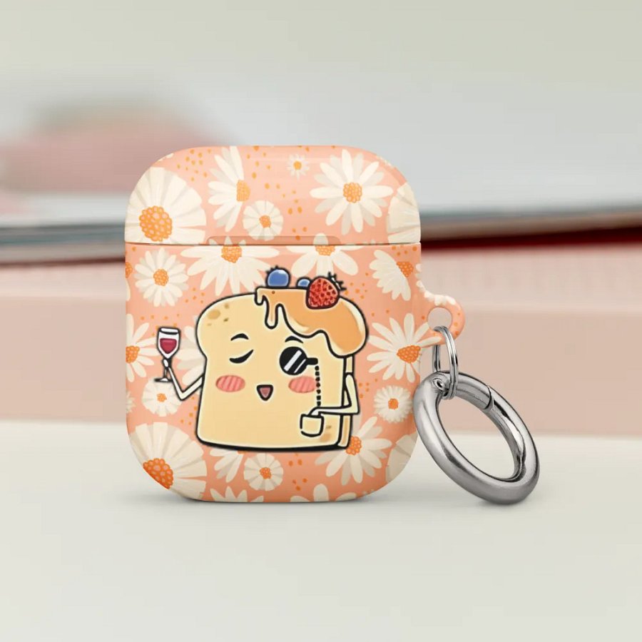Fancy Toast AirPods Print Case product image (8)