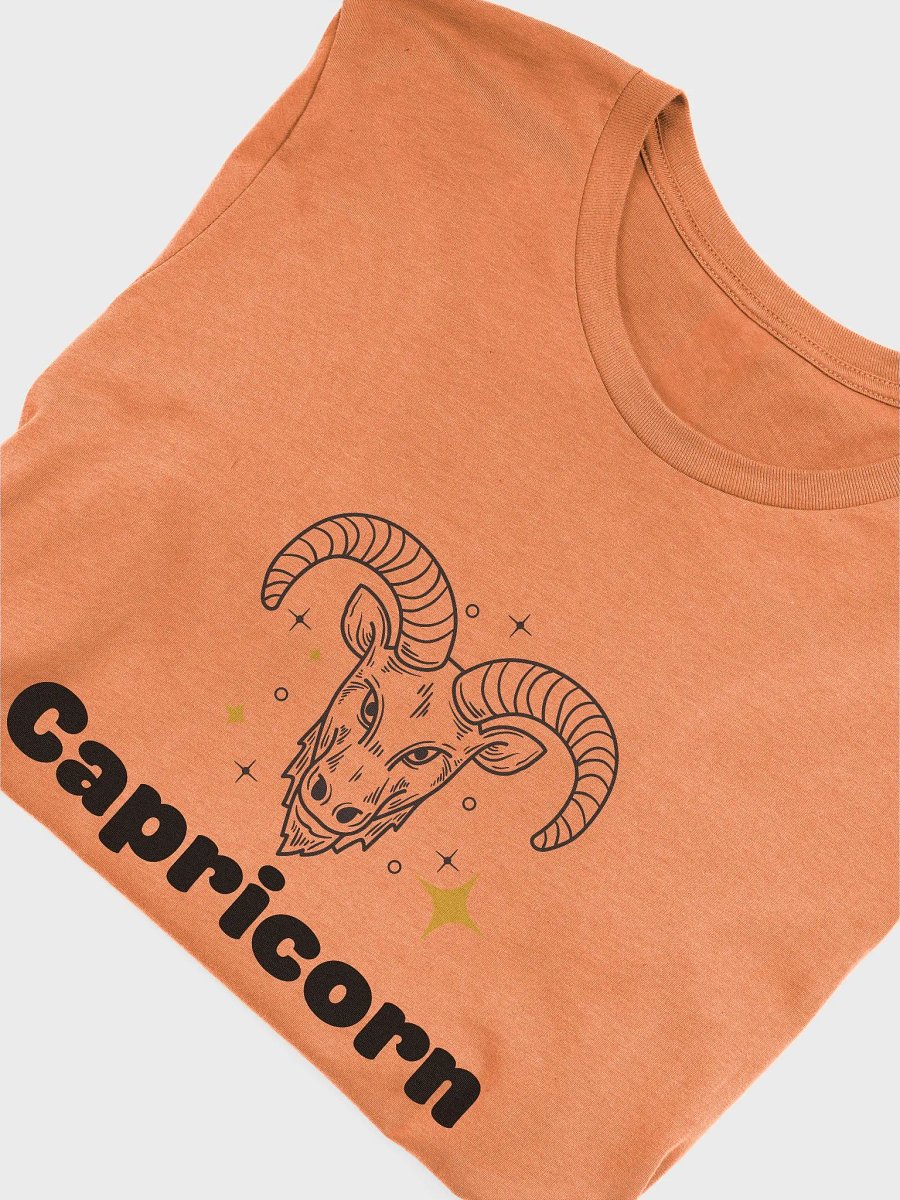 Capricorn Goat T-shirt - Black Writing product image (3)