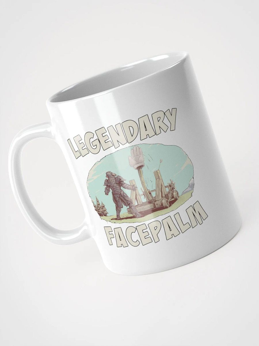 Legendary Facepalm White Mug product image (3)